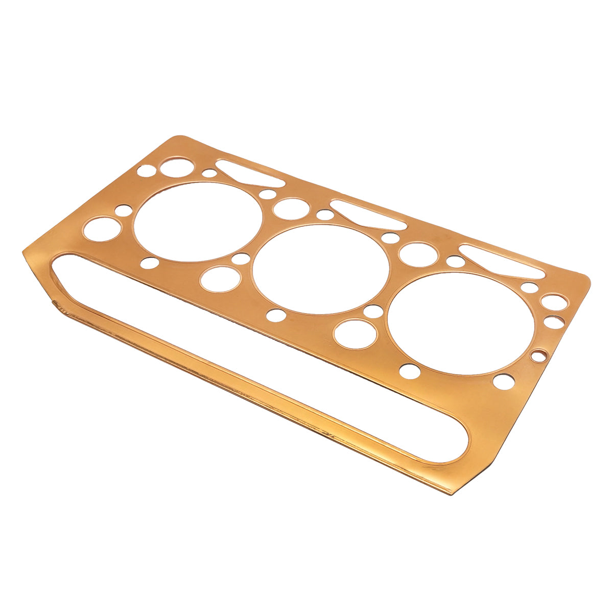 Cylinder head gasket copper 3 cylinders Massey Ferguson, Perkins, Ford OEM code 4223582M1, 490580, 742993M1, 4223567M1, 81803798, 87554489, 960E6051, 36812122, 36812136, 36812142, 73-21, 61-41685-00